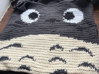 Сумка Тоторо шерсть handmade