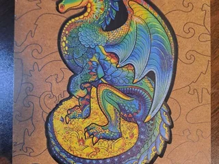 Деревянный пазл Unidragon (дракон)