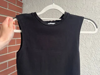 Чёрная юбка в складку Bershka, размер XS