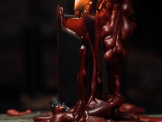 Хэллоуинские свечи