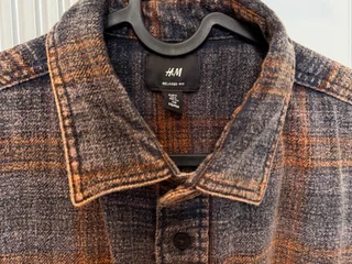 🔴 Рубашка H&M Relaxed Fit