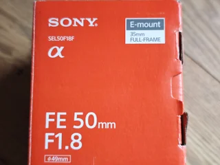 Объектив Sony FE 50mm f/1.8