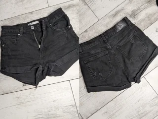 Шорты черные bershka
