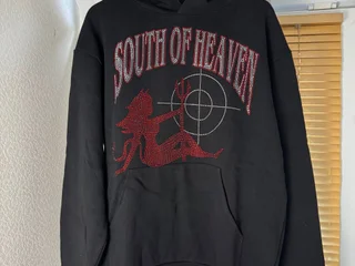 Худи со стразами South of Heaven