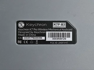 Механическая клавиатура Keychron K7 Pro