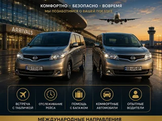 Трансфер из аэропортов Батуми, Кутаиси, Тбилиси