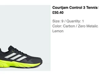 Кроссовки Adidas CourtJam Control 3