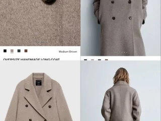 Пальто Mango оверсайз