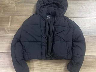 Короткий пуховик Zara S