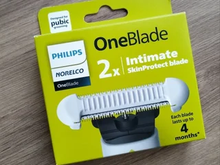 Сменные насадки-лезвия для триммера Philips Oneblade (интимная зона)