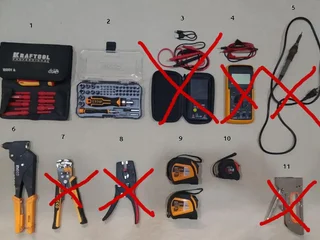 Набор диэлектрических отвёрток KRAFTOOL Professional 1000V 18 предметов