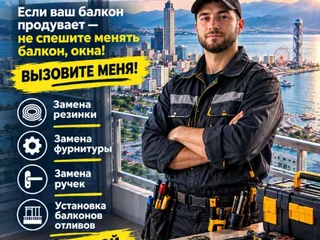 Ремонт окон и балконных дверей