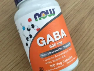 GABA 500 мг, 100 веганских капсул
