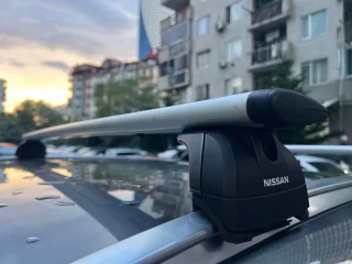 Поперечные рейлинги Nissan