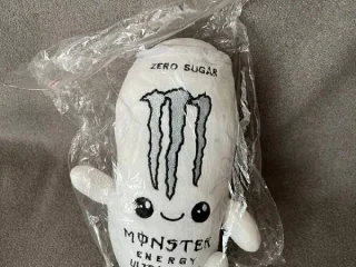 Мягкая игрушка Monster Energy Ultra White