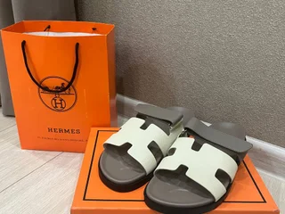 Тапочки Hermes премиум копия
