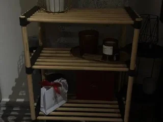 Деревянная полка для хранения