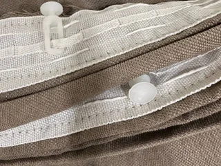 Комплект штор микровелюр тауп 222x145 см
