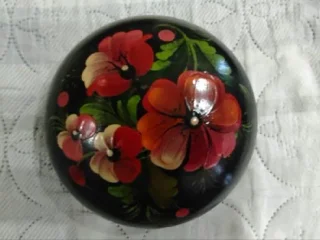 Шкатулка лаковая советская