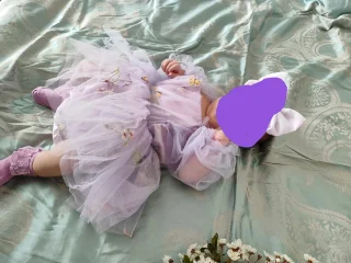 Платье для новорожденных