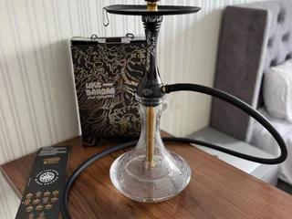 Кальян ALPHA HOOKAH X VNDL JET BLACK