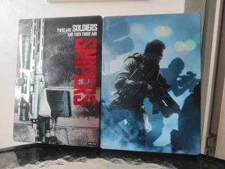 Коллекционные железные боксы для игр (Снайпер 2 + Call of Duty Ghost)