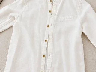 Рубашка Zara 7-8 лет Лен