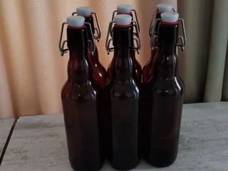 Бутылка Бугельная с пробкой 0,5 л (6 шт.)