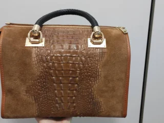 Сумка из натуральной замши Borse in pelle