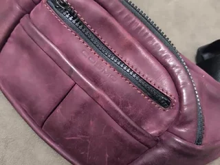 Поясная сумка Cosmo натуральная кожа