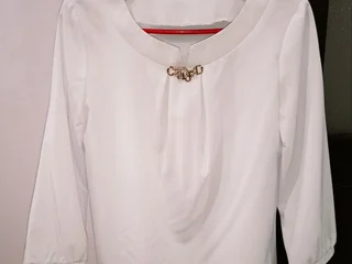 Блуза белая XS-S