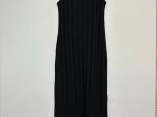Платье Zara чёрное трикотажное