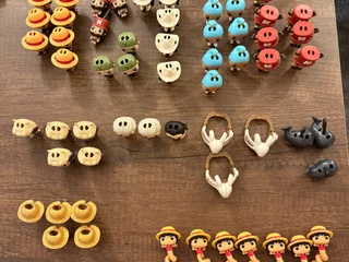 Игрушки Kinder Joy x One Piece