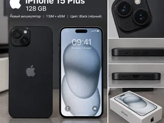 iPhone 15 Plus 128GB Black