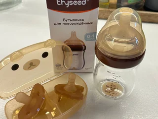 Набор: бутылочка и пустышки Thyseed
