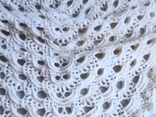 Шаль из шерсти Яка