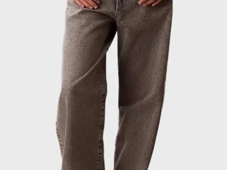 Джинсы Calvin Klein Jeans The Wide Leg Grey Sterling
