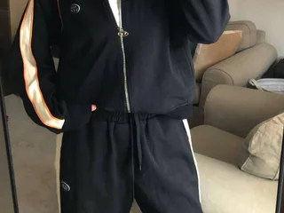 Костюм черный Diesel с замками
