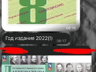 Учебники для 8 класса по литературе и русскому языку