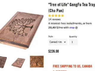 Чайная доска Чабань Tree of Life