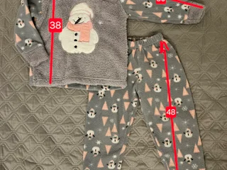 Пижама флисовая