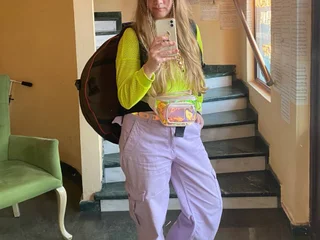 Штаны карго L Pull&Bear