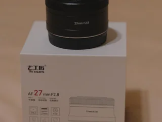 Объектив 7Artisans AF 27mm f2.8 E Mount