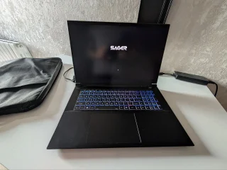 Игровой ноутбук Sager i7-12700H, RTX 3070 Ti, 32 ГБ, SSD 1 ТБ