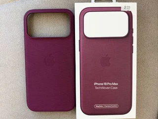 Чехол TechWoven для iPhone 18 Pro Max, цвет mulberry