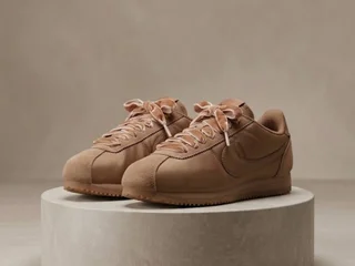 Кроссовки Nike Cortez коричневые