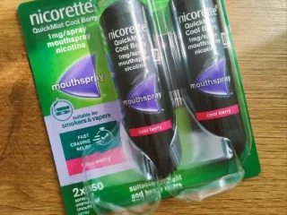 Nicorette никотиновый спрей