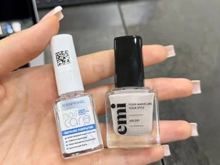 Набор: Лак для ногтей EMI Gel Effect и верхнее покрытие JEANMISHEL