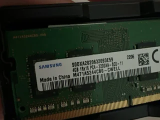 Оперативная память 4 ГБ Samsung 3200 SODIMM