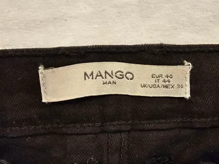 Джинсы мужские Mango скини 40 размер